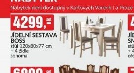 JÍDELNÍ SESTAVA BOSS