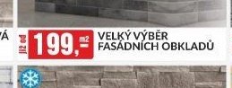 VELKÝ VÝBĚR FASÁDNÍCH OBKLADŮ