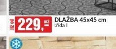 DLAŽBA 45x45 cm