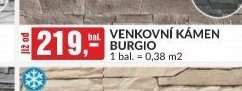 VENKOVNÍ KÁMEN BURGIO