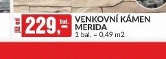 VENKOVNÍ KÁMEN MERIDA