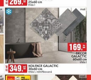 KOLEKCE GALACTIC 30x60 cm třída I, rektifikovaná