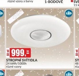 STROPNÍ SVÍTIDLA