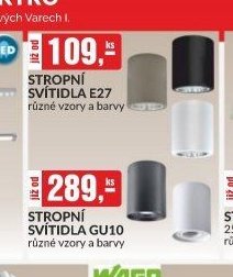 Stropní svítidla GU10