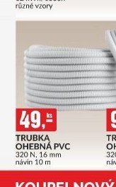 Trubka ohebná PVC 16mm 10m