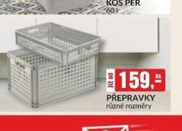 Přepravky různé rozměry
