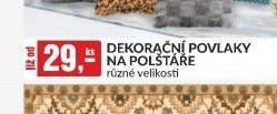 DEKORAČNÍ POVLAKY NA POLŠTÁŘE
