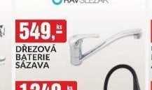 DŘEZOVÁ BATERIE SÁZAVA
