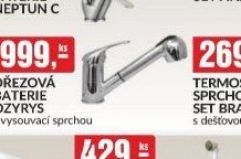 DŘEZOVÁ BATERIE OZYRYS s vysouvací sprchou