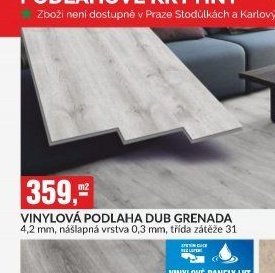 VINYLOVÁ PODLAHA DUB GRENADA