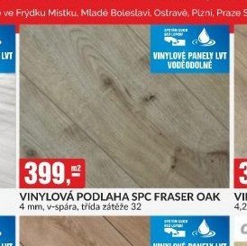 VINYLOVÁ PODLAHA SPC FRASER OAK