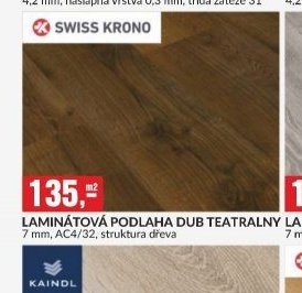 LAMINÁTOVÁ PODLAHA DUB TEATRALNY