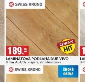 LAMINÁTOVÁ PODLAHA DUB VIVO