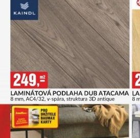 LAMINÁTOVÁ PODLAHA DUB ATACAMA