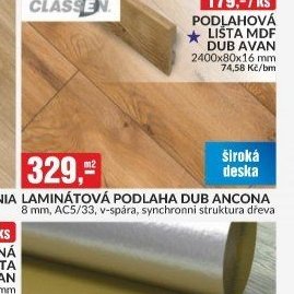 LAMINÁTOVÁ PODLAHA DUB ANCONA