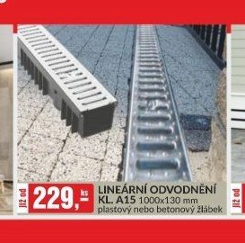 Lineární odvodnění
