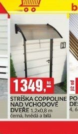 Stříška nad vchodové dveře