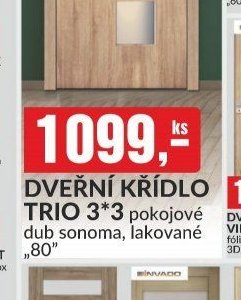 Dveřní křídlo Trio
