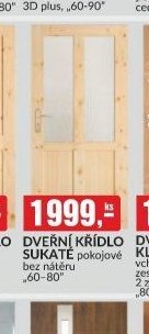 Dveřní křídlo Sukaté pokojové