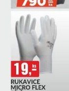 RUKAVICE MICRO FLEX BÍLÉ