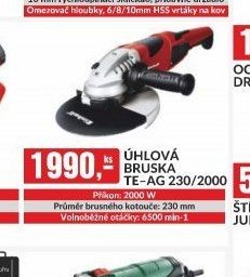 ÚHLOVÁ BRUSKA TE-AG 230/2000