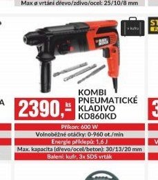 KOMBI PNEUMATICKÉ KLADIVO KD860KD