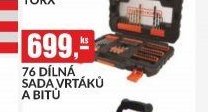 76 DÍLNÁ SADA VRTÁKŮ A BITŮ