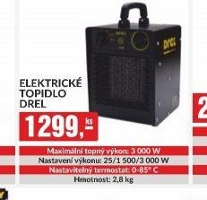 ELEKTRICKÉ TOPIDLO DREL