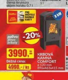 KRBOVÁ KAMNA COMFORT