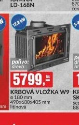 KRBOVÁ VLOŽKA W9