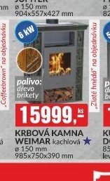 KRBOVÁ KAMNA WEIMAR kachlová