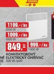 KONVEKTOROVÝ ELEKTRICKÝ OHŘÍVAČ