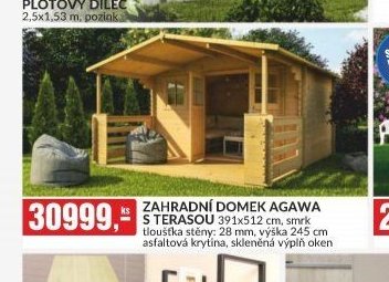ZAHRADNÍ DOMEK AGAWA