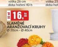 Slaměné aranžovací kruhy