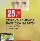 Zdravá zahrada pastička na myši
