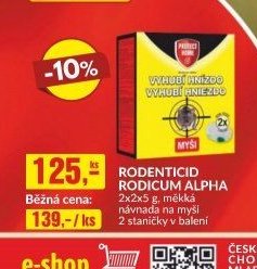 Rodenticid Rodicum Alpha