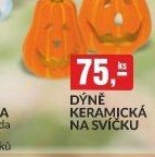 Dýně keramická na svíčku