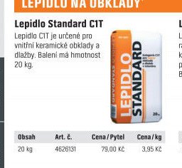 Lepidlo Standard C1T