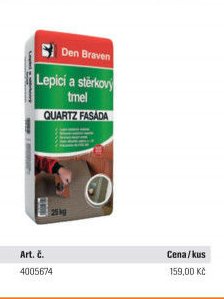 Tmel lepicí stěrkový fasádní