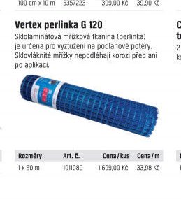 Vertex perlinka G 120