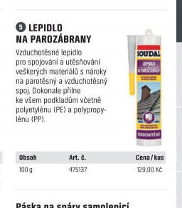 LEPIDLO NA PAROZÁBRANY