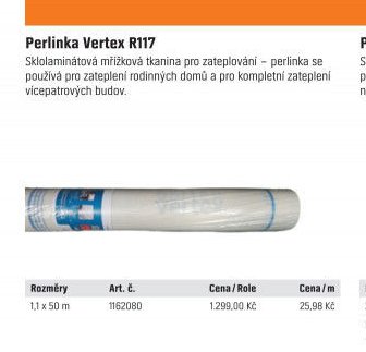 Perlinka Vertex R117