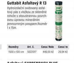 Guttabit Asfaltový R 13