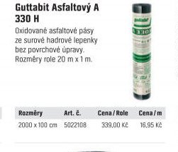 Guttabit Asfaltový A 330 H