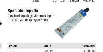 Speciální lepidlo