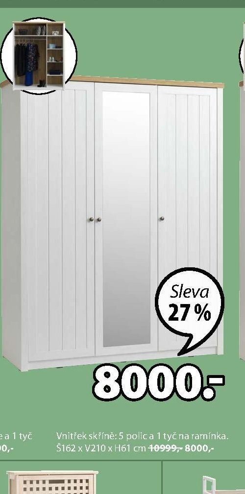 ŠATNÍ SKŘÍŇ MARKSKEL