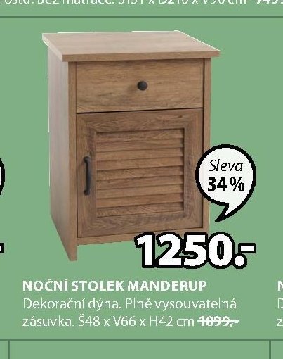 NOČNÍ STOLEK MANDERUP