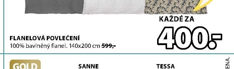 FLANELOVÁ POVLEČENÍ