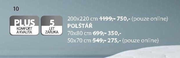 PLUS POLŠTÁŘ