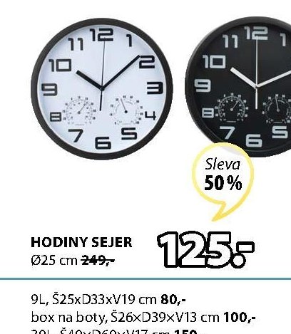 HODINY SEJER